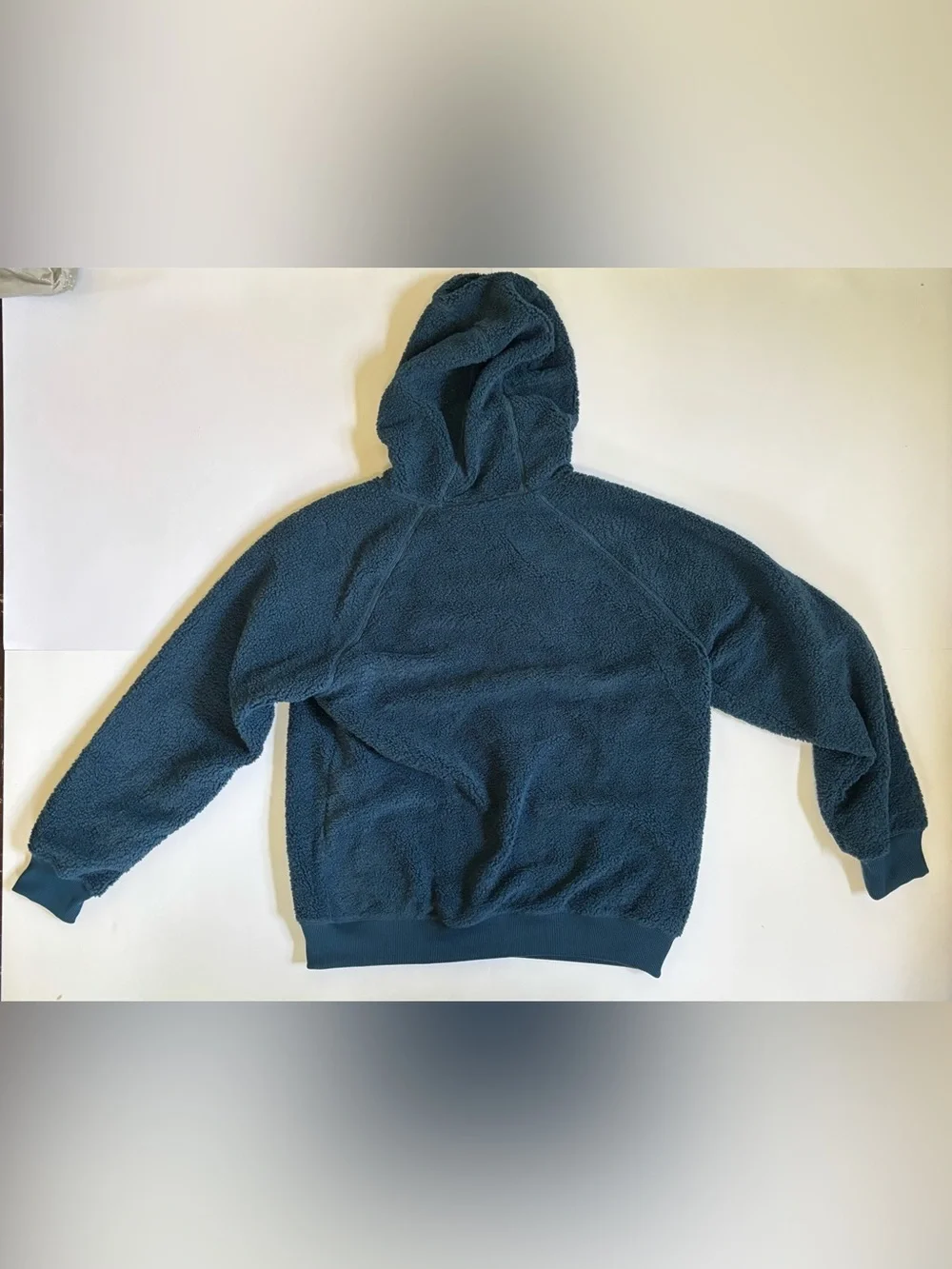 NWT The North Face Ridge Fleece Full Zip Hooded Jacket Mens Large Blue L